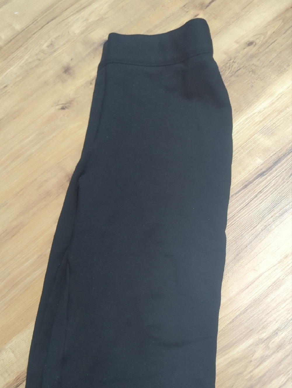 SPANX The Perfect Wide Leg Black Pants - Picture 7 of 8